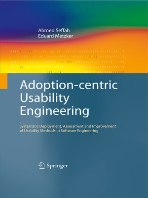 cover image of Adoption-centric Usability Engineering